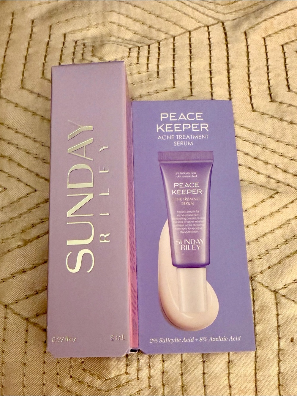 SUNDAY RILEY PEACE KEEPER SERUM 8ml / 0.27oz travel size